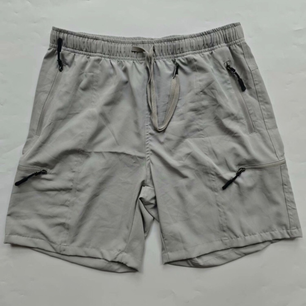 Men's Gray Casual Shorts